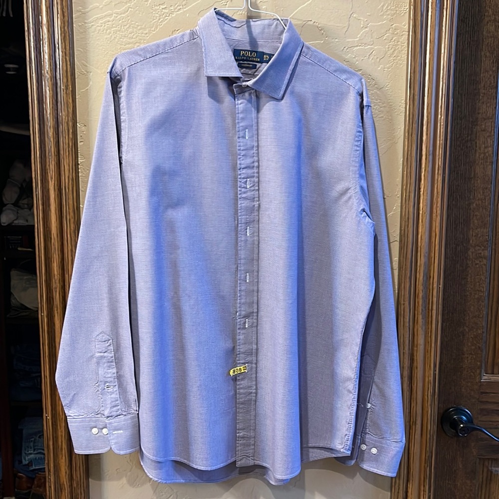 Like New Mens Long sleeve Polo